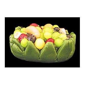  Dollhouse Miniature Fruit Salad in Watermelon Boat 