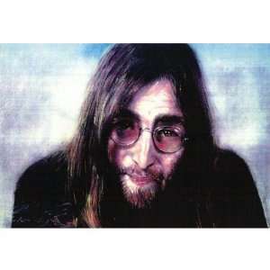  John Lennon The Beatles double fantasy poster IMAGINE rare 
