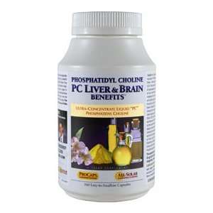  PC Liver & Brain Benefits 60 Softgels Health & Personal 