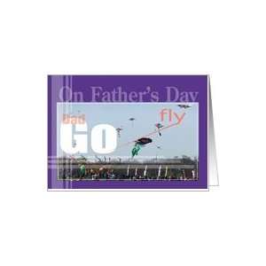  Dad Fathers Day Kite Festival Card Health & Personal 