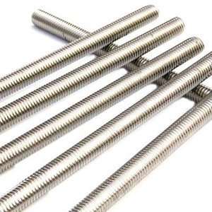 304 Stainless Steel Threaded Rod   1/4 20 x 36  