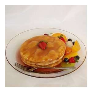    Delicious Looking Faux Plate of Pancakes with Fruits Toys & Games