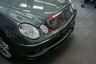 PAINTED MERCEDES W211 E55 AMG CARSSON FRONT LIP SPOILER  