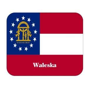  US State Flag   Waleska, Georgia (GA) Mouse Pad 