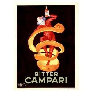  Bitter Campari, c.1921 Cuisine Giclee Poster Print, 18x24 