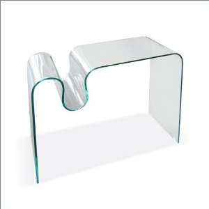  Gloria console table with 1/2 clear glass By GFI Furniture 