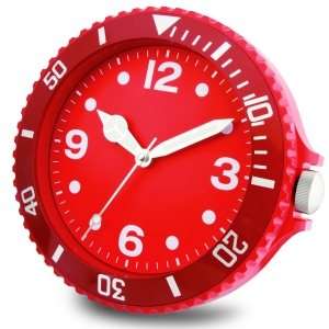 Spirit Funky Red Watch Face Wall Clock  