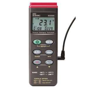  Thermocouple Probe Thermometer   Datalogging By Sper 