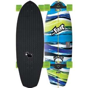  Lost Uber Plank Complete Skateboard   Green / 36 x 10.75 