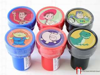   Toy Story 3 Self Ink Stamps Party Favors   Buzz Woody Jessie Loot v3