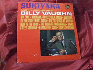 Sukiyaka And 11 Hawaiian Hits Billy Vaughn LP DLP 3523  