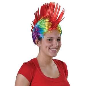 Rainbow Mohawk Wig Toys & Games