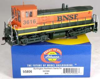 HO Scale SW1000 Locomotive   BNSF #3616   Athearn  