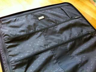   Wheeled Garment Bag Black Long Ballistic AMAZING Retail $895  