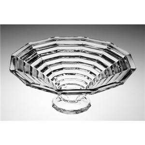 Renaissance Crystal Centerpiece Bowl Shannon Glass  