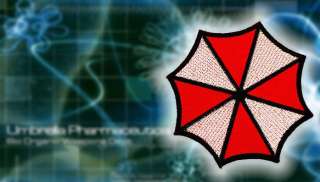 RESIDENT EVIL Umbrella Insignia   Prop Patch   3  