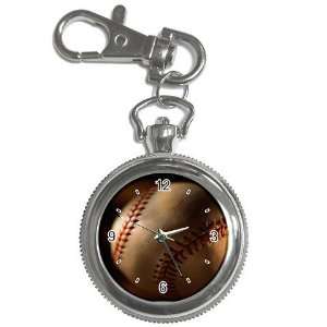  Baseball Key Chain Pocket Watch N0211 