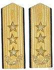 chinese navy 3 star admiral shoulder boards 