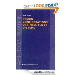 Design Considerations of Time in Fuzzy Systems (APPLIED OPTIMIZATION 