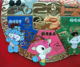 2008 BEIJING OLYMPIC & PARALYMPIC MASCOTS PUZZLE SET!!  