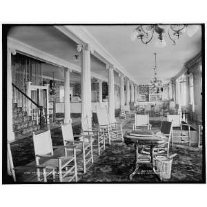    Reception room,Mount Pleasant House,White Mountains