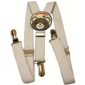  Elastic Childrens Suspenders   White: Everything Else