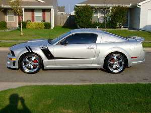 Mustang stripes hockey stick 427R style decals stripes stickers roush 