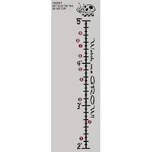   Vinyl Sticker Growth Chart 2ft   5ft with Age Markers: Everything Else