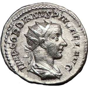  GORDIAN III 239AD Rome Genuine Authentic Silver Ancient 