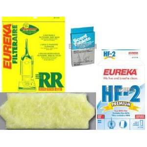  Eureka RR Vacuum Bags / HF2 HEPA Filter Refresh Package 