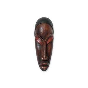  NOVICA Yoruban wood African mask, Gelede Mourning Home 