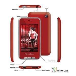  NEW V Touch Pro 4GB, Red (Digital Media Players): Office 