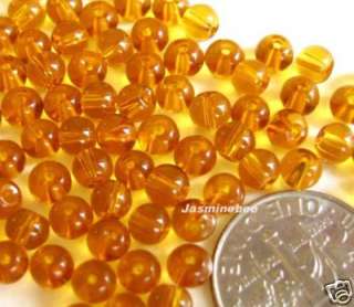 Crystal Round Loose Beads, TOPAZ 4mm, 1175  