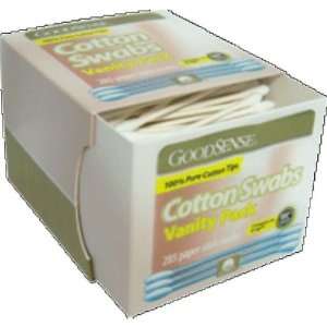  Good Sense Cotton Swab Vanity Pack Paper Stick Case Pack 