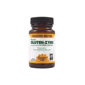  Country Life   GlutenZyme   60 vegetarian capsules: Health 