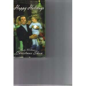  HAPPY HOLIDAYS: THE ANDY WILLIAMS CHRISTMAS SHOW (VHS TAPE 