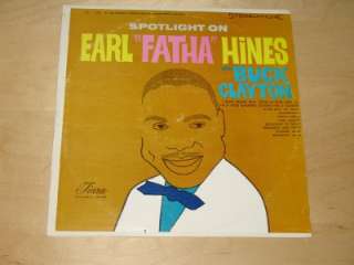 Spotlight on EARL FATHA HINES Buck Clayton TIARA Record  
