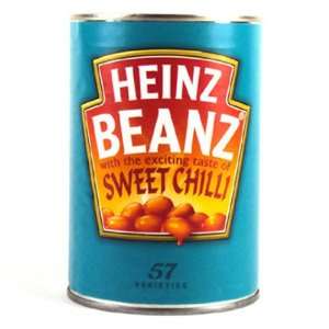 Heinz Mean Beanz Sweet Chilli 390g: Grocery & Gourmet Food