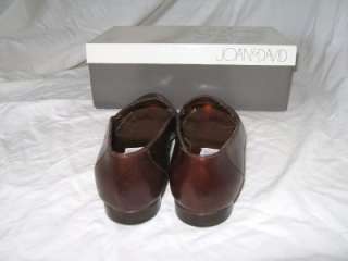   Couture Brown Leather Preppy Penny Loafers Shoes Size 6 $270 Retail