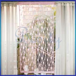 Circle Tassel String Door Curtain Window Room Divider Home Decor 