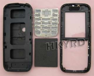 Housing Faceplate Cover+Keypad For Nokia 6233 Black  