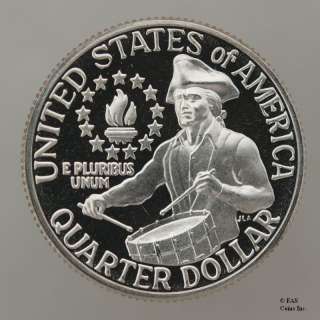 1976 S Gem Proof Deep Cameo Washington Quarter US Coin #10270862 66 