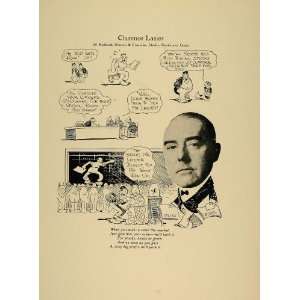  1923 Print Clarence Lasier Chicago Hulburd Warren Stock 