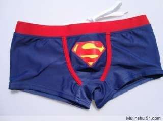 Sexy briefs superman mens swimming swimwear swim trunks  