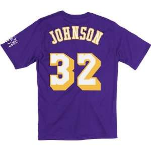  Adidas Los Angeles Lakers Magic Johnson Hwc Draft Day T 