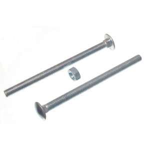  CUP SQUARE COACH BOLT M10 10MM 150MM FULLY THREADED WITH 