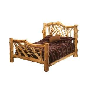  Twig Log Bed: Double Twig Log Bed: Kitchen & Dining