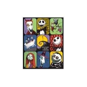  Nightmare Before Christmas Stickers (4 Sheets): Toys 