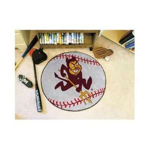  Arizona State Sun Devils 29 Round Baseball Mat Sports 