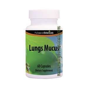   Naturally Botanicals  Lungs Mucus   60 Caps